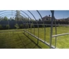 Металлический фундамент для теплицы 3х8 метров