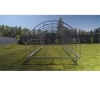 Металлический фундамент для теплицы 3х8 метров